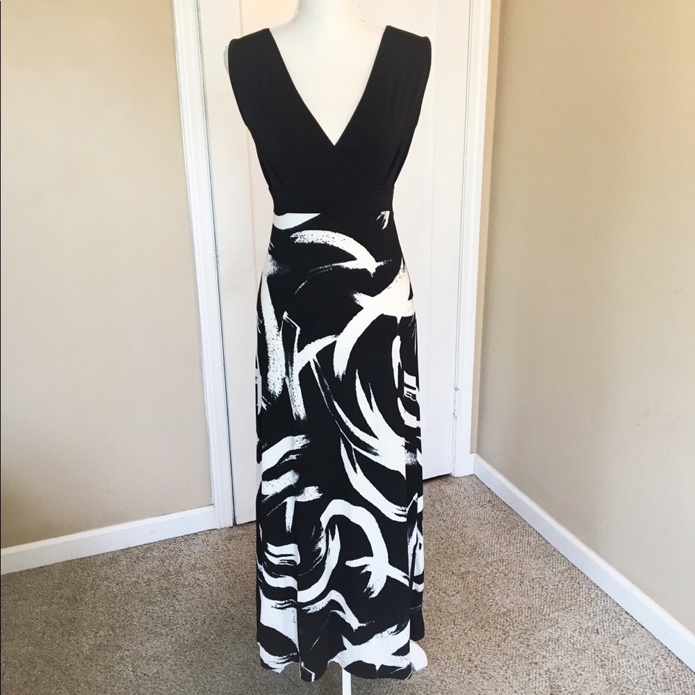 Sexy deep V neck summer maxi/long dress